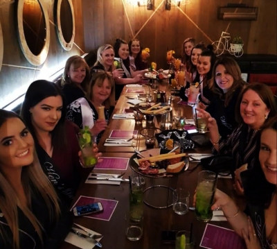 Photo sent in with this review: Cocktail Making and Hummer Hens Party