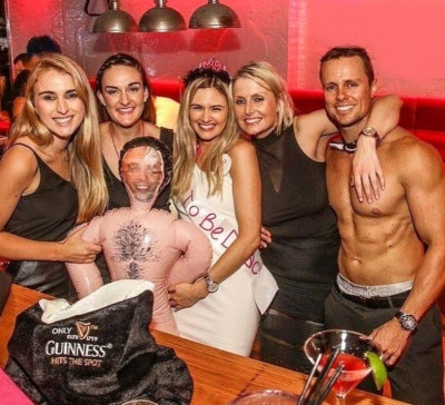 Photo sent in with this review: The Gift That Keeps On Giving Hens Night