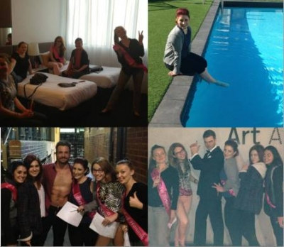 Photo sent in with this review: Personalised Hens Weekend