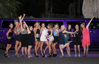 Photo sent in with this review: Hens Cocktail Making with Stretch Hummer
