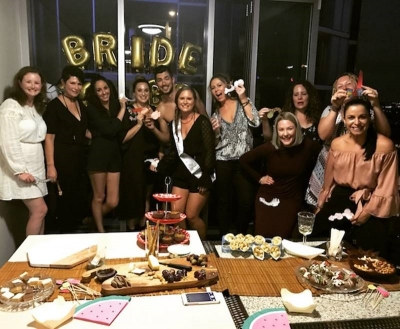 Photo sent in with this review: Personalised Life Drawing Hens Party