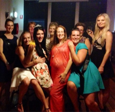 Photo sent in with this review: Tapas and Tarot Hens Night