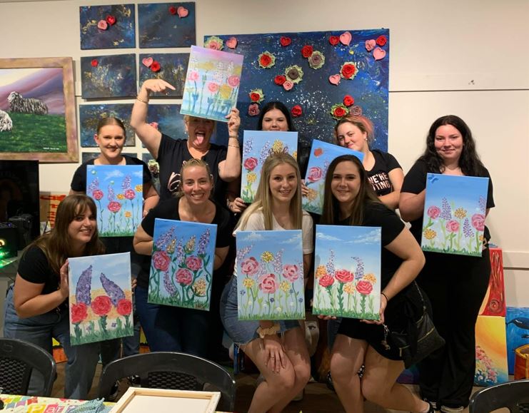 Photo sent in with this review: Personalised Hens Weekend